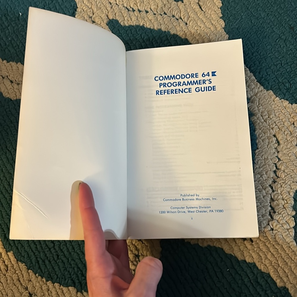 Commodore 64 Programmer’s Reference Guide - Picture 5 of 6